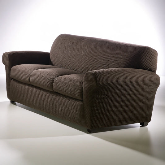 Gestoffeerde bank, kleur bruin
